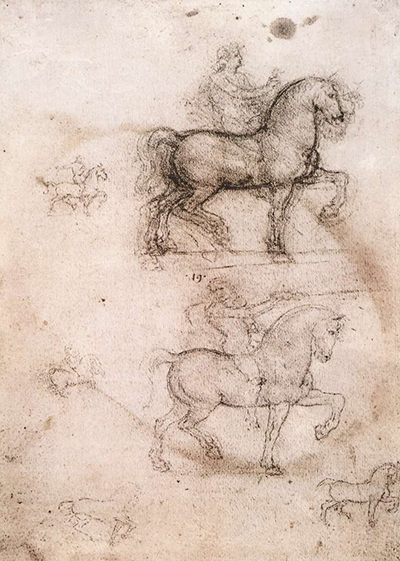 Equestrian Monument Leonardo da Vinci